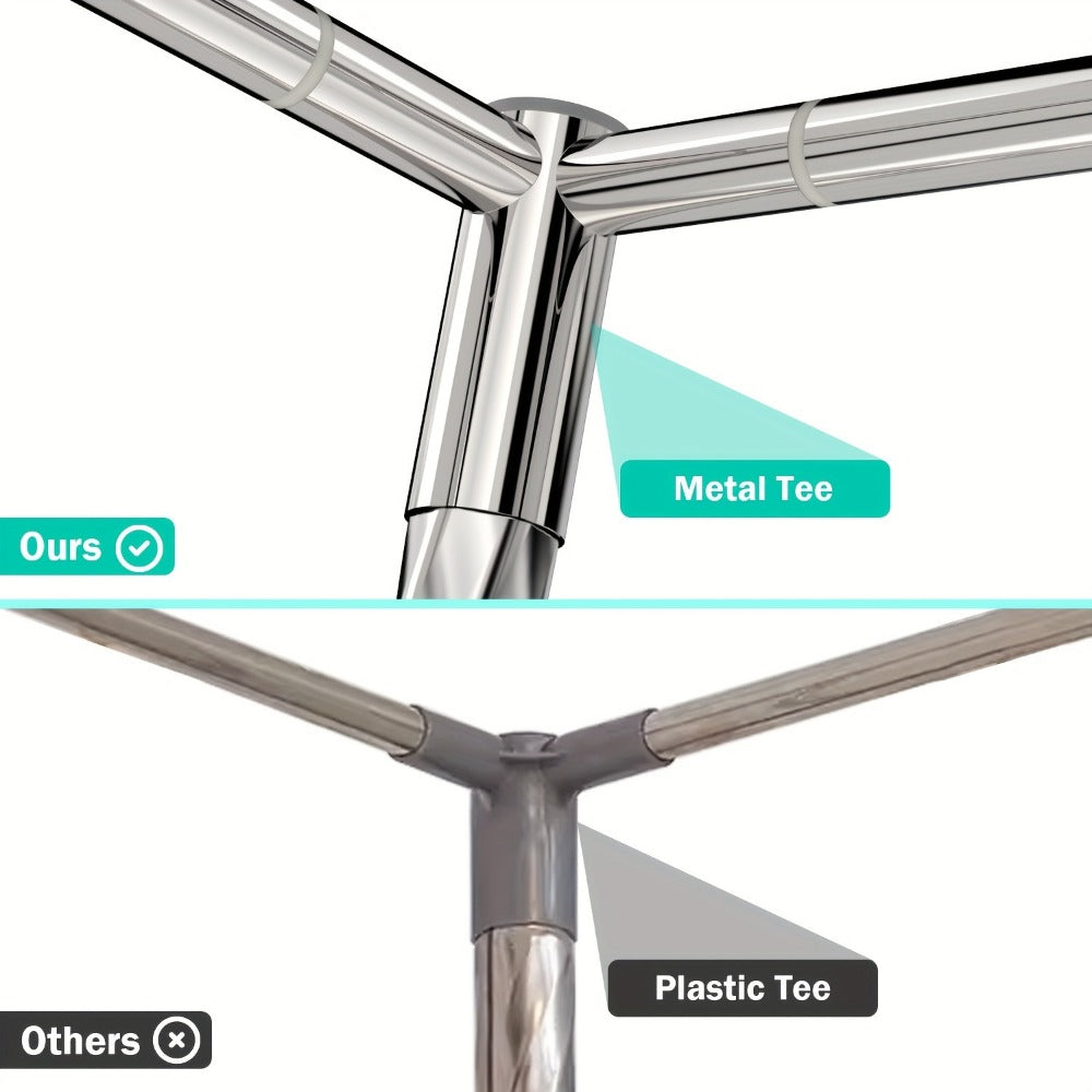 Metal Twin Canopy Bed Frame for Bedroom Comfort and Support and Daily Home Use detail image - detail view 4