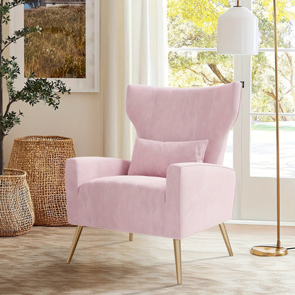 Accent Chair shown in the PINK option