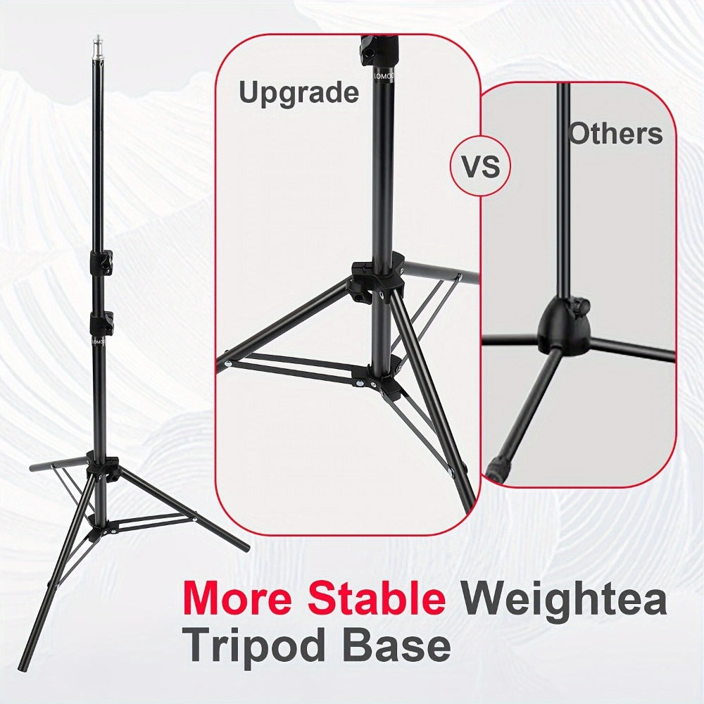 Microphone Boom Stand with 360-Degree Ball Head, XLR Port and Dual Clips detail image - detail view 4