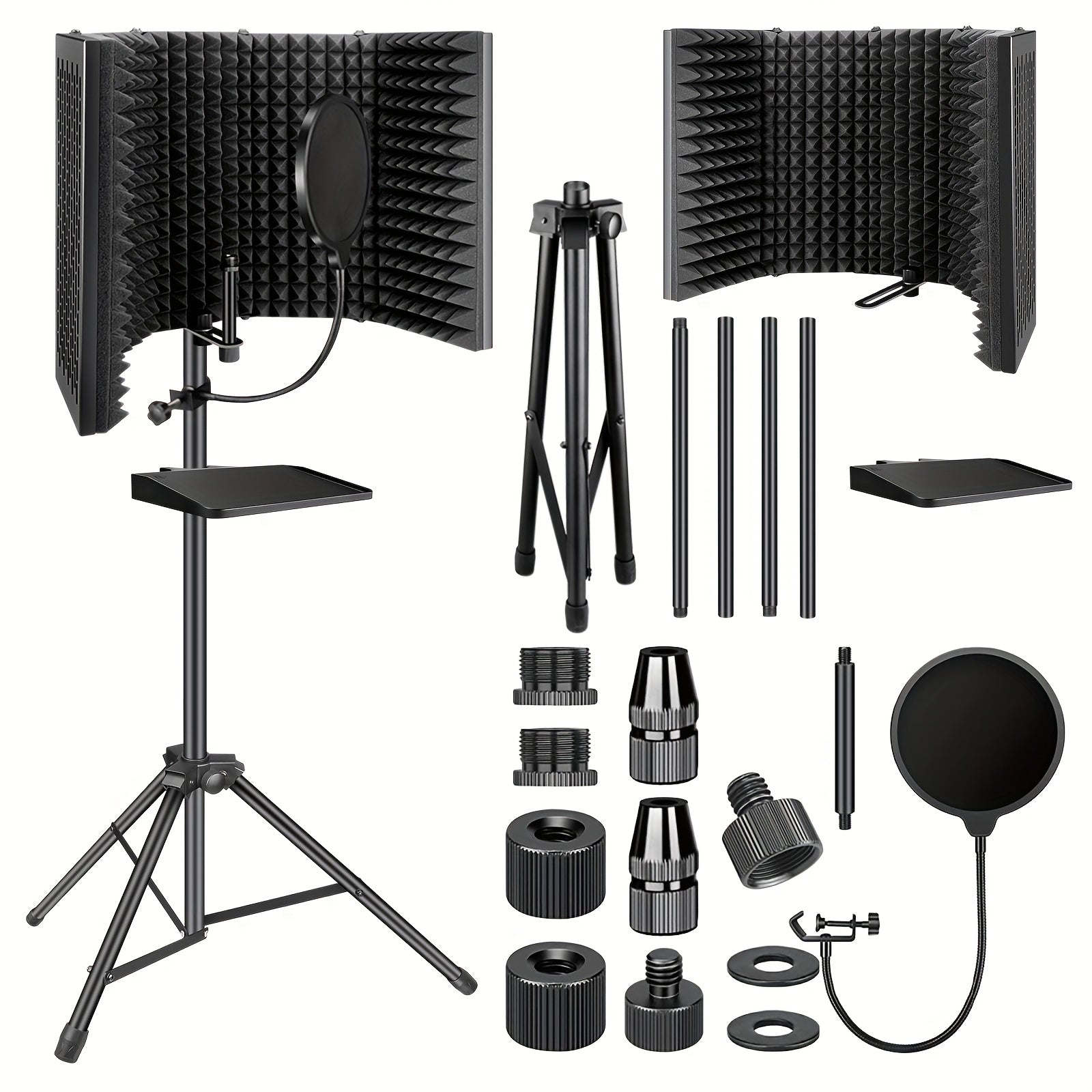 Microphone Isolation Shield shown in the AO-505+109 option
