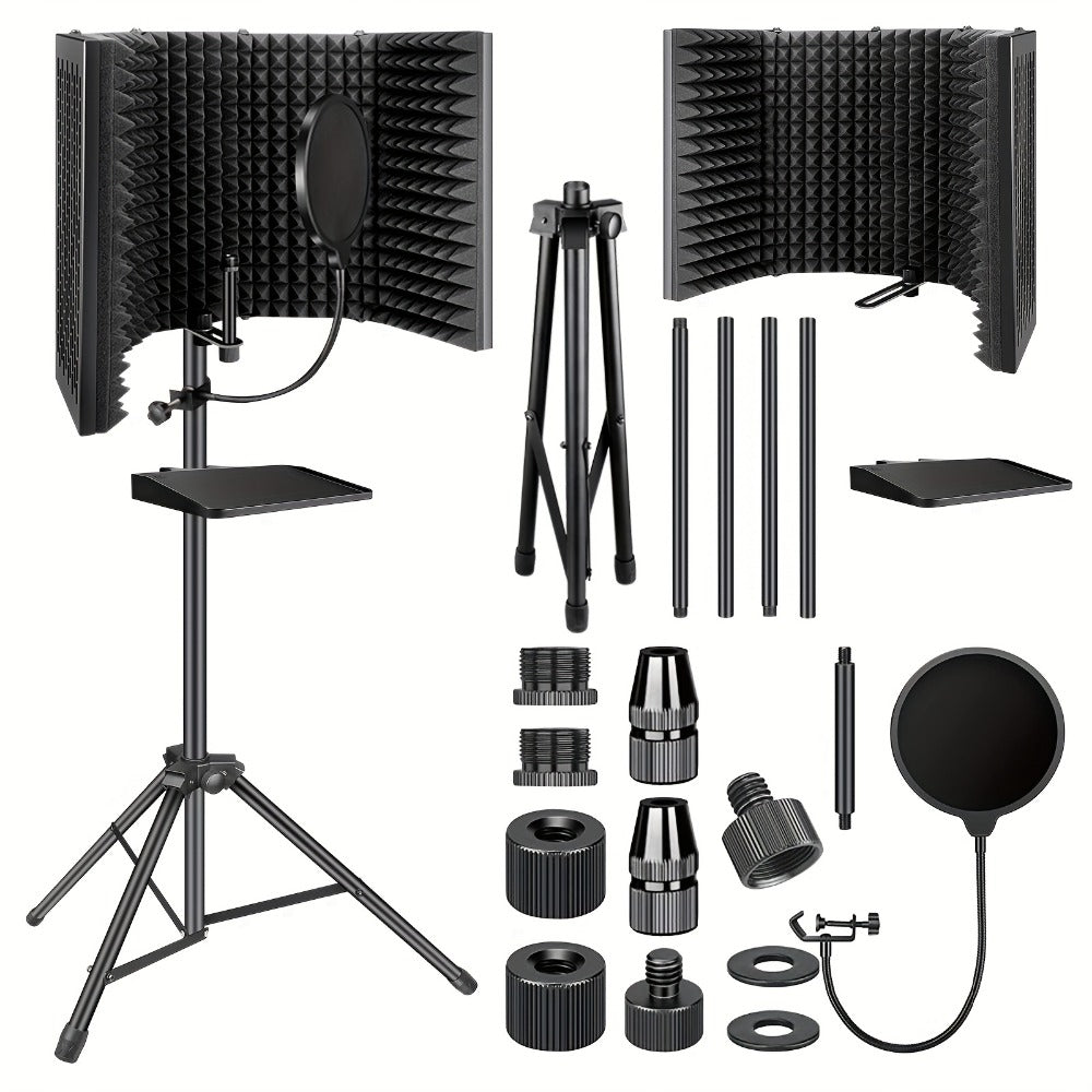 Microphone Isolation Shield, Condenser for Reducing Nearby Room Reflections Around A detail image - detail view 3