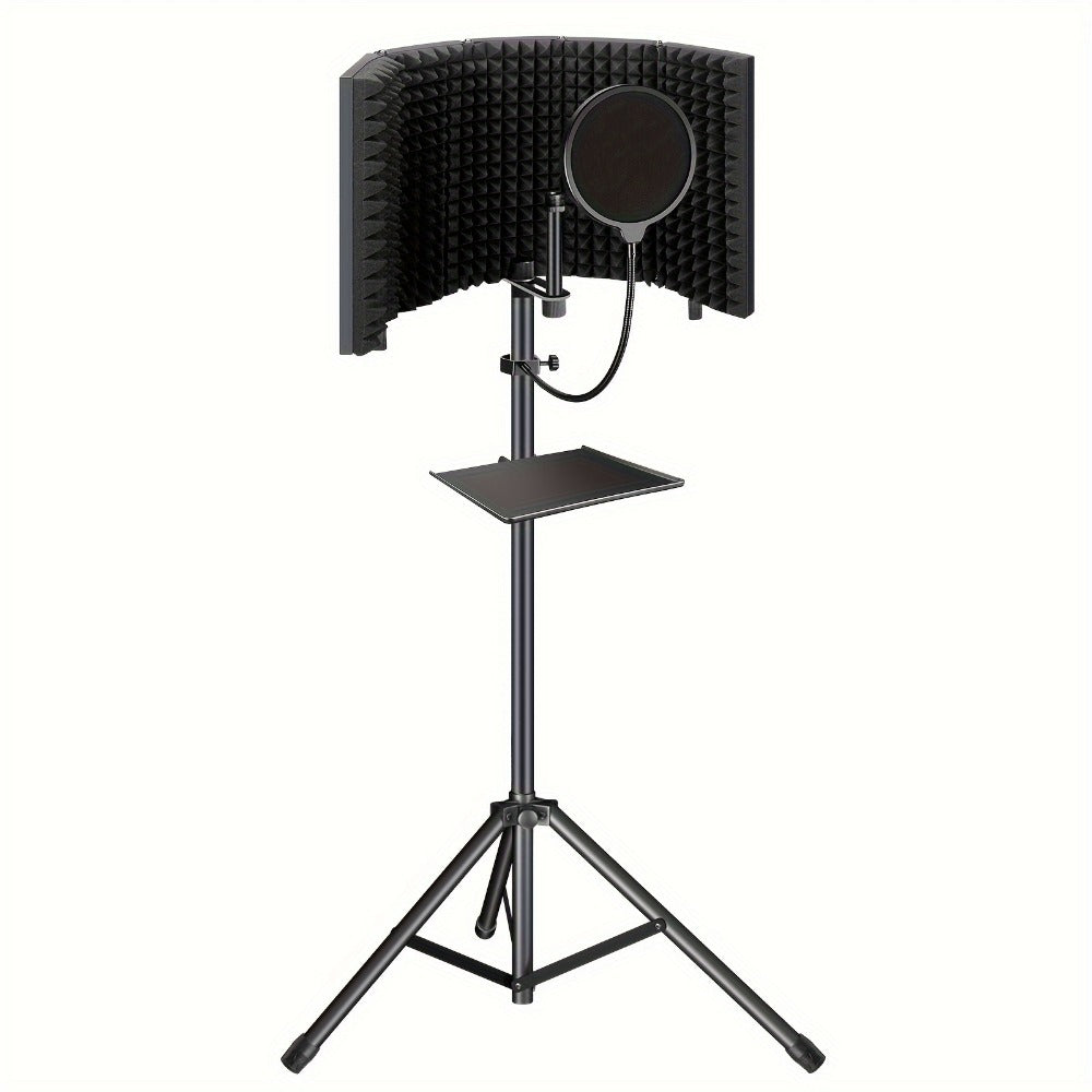Microphone Isolation Shield, Foldable for Reducing Nearby Room Reflections Around A detail image - detail view 4