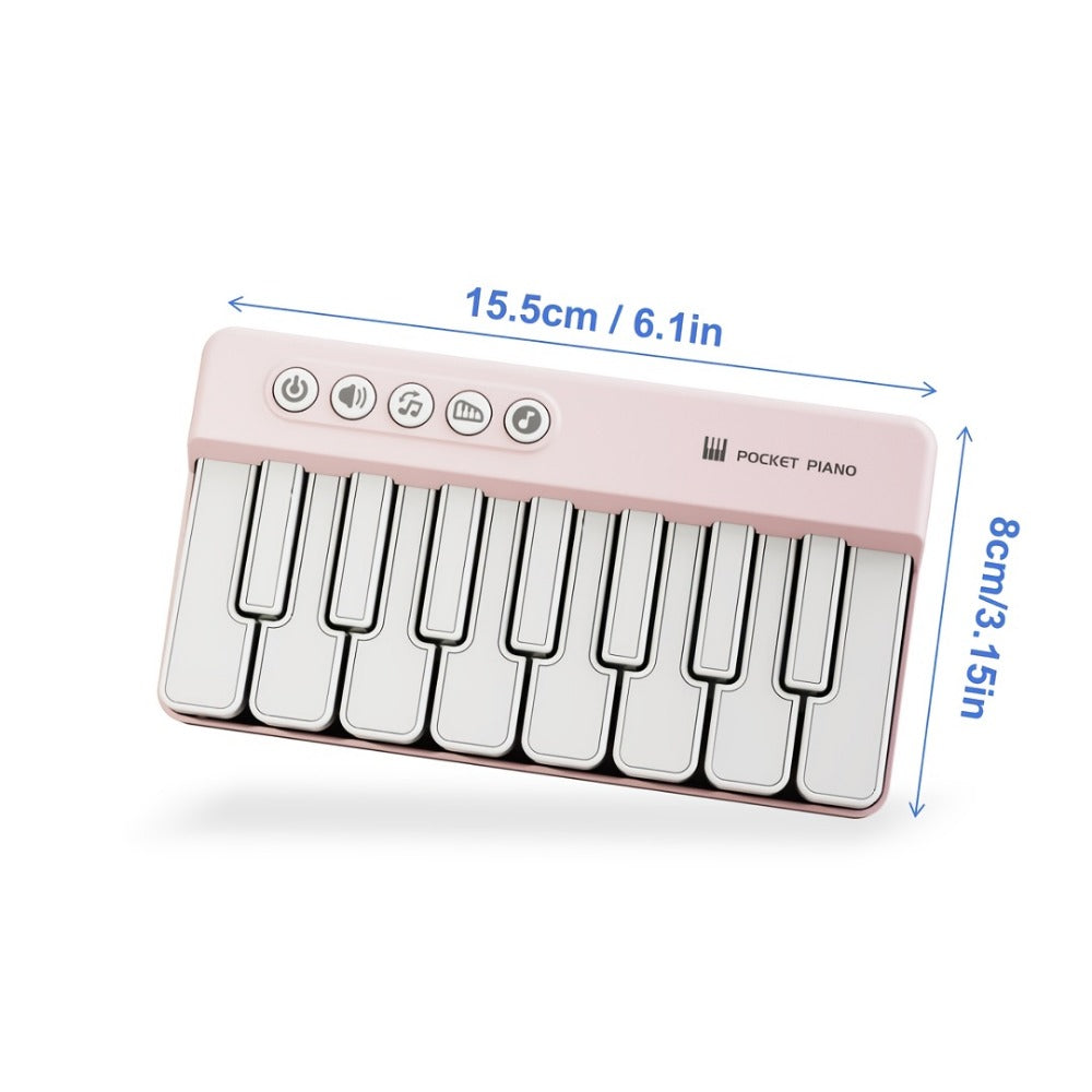 Mini Piano Keyboard, 36V, Portable, Electronic for Basic Music Play And Portable Beginner detail image
