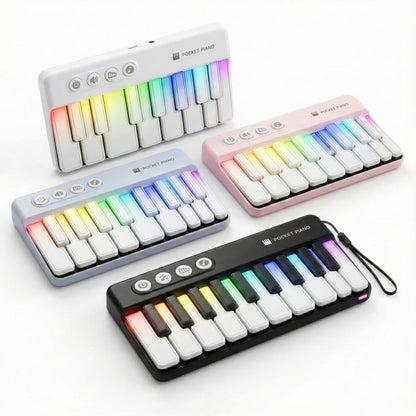 Mini Piano Keyboard, 36V, Portable, Electronic for Basic Music Play And Portable Beginner detail image - detail view 3