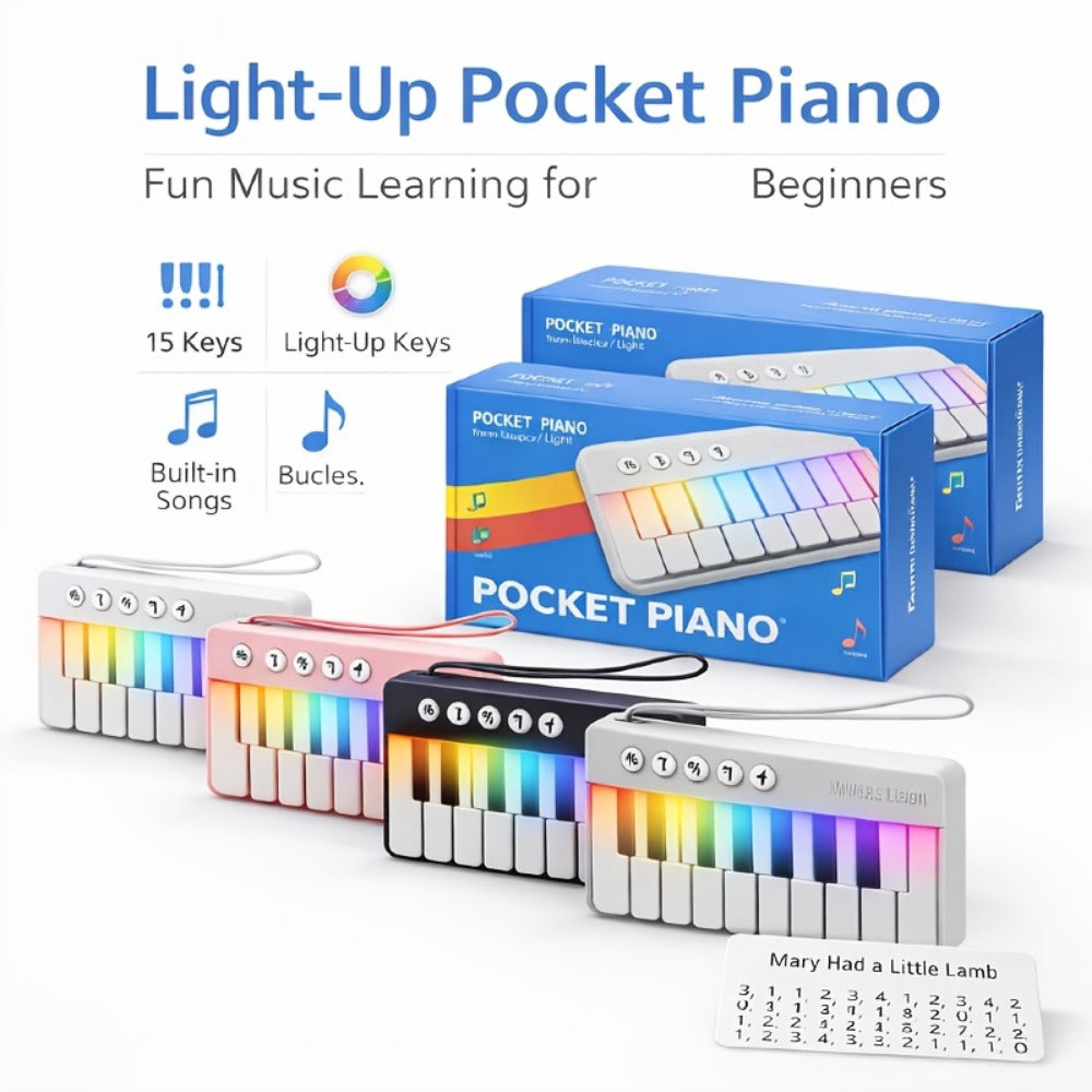 Mini Piano Keyboard, 36V, Portable, Electronic for Basic Music Play And Portable Beginner detail image - detail view 4