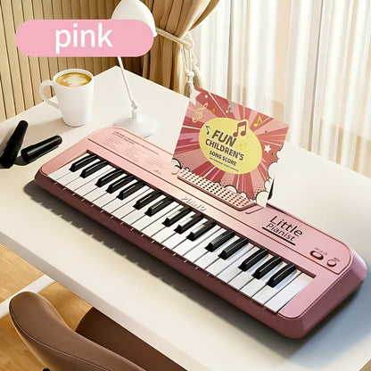 Mini Piano Keyboard shown in the Pink option
