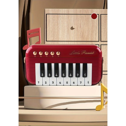 Mini Piano Keyboard, Portable, 15 Keys, Music for Basic Music Play And Portable Beginner detail image - detail view 22