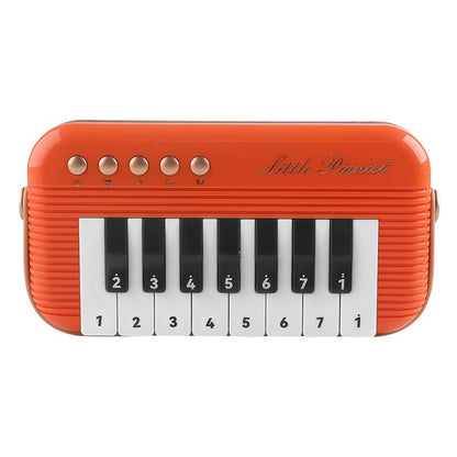 Mini Piano Keyboard, Portable, 15 Keys, Music for Basic Music Play And Portable Beginner detail image - detail view 7