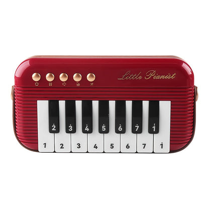 Mini Piano Keyboard shown in the Electric toy piano [red] option