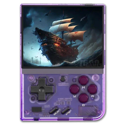 Handheld Game Console Miyoo Mini Plus with 3.5-inch IPS, 64GB stock-system card Options, 3000mAh Battery, Onion OS