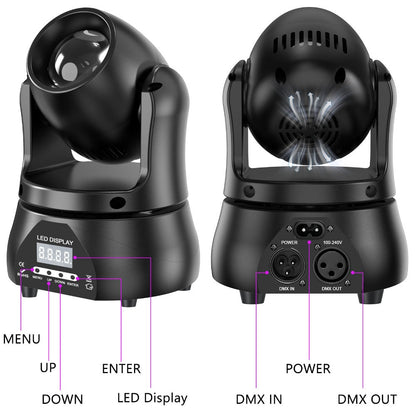 Moving Head DJ Light, DMX Control, RGBW, 40W, LED, Stage for Stage and Party Lighting detail image - detail view 10