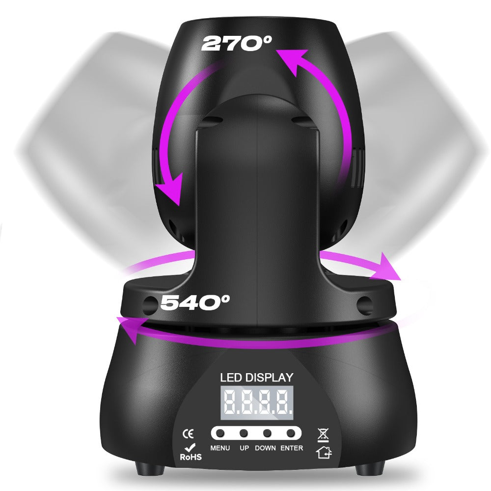 Moving Head DJ Light, DMX Control, RGBW, 40W, LED, Stage for Stage and Party Lighting detail image - detail view 12