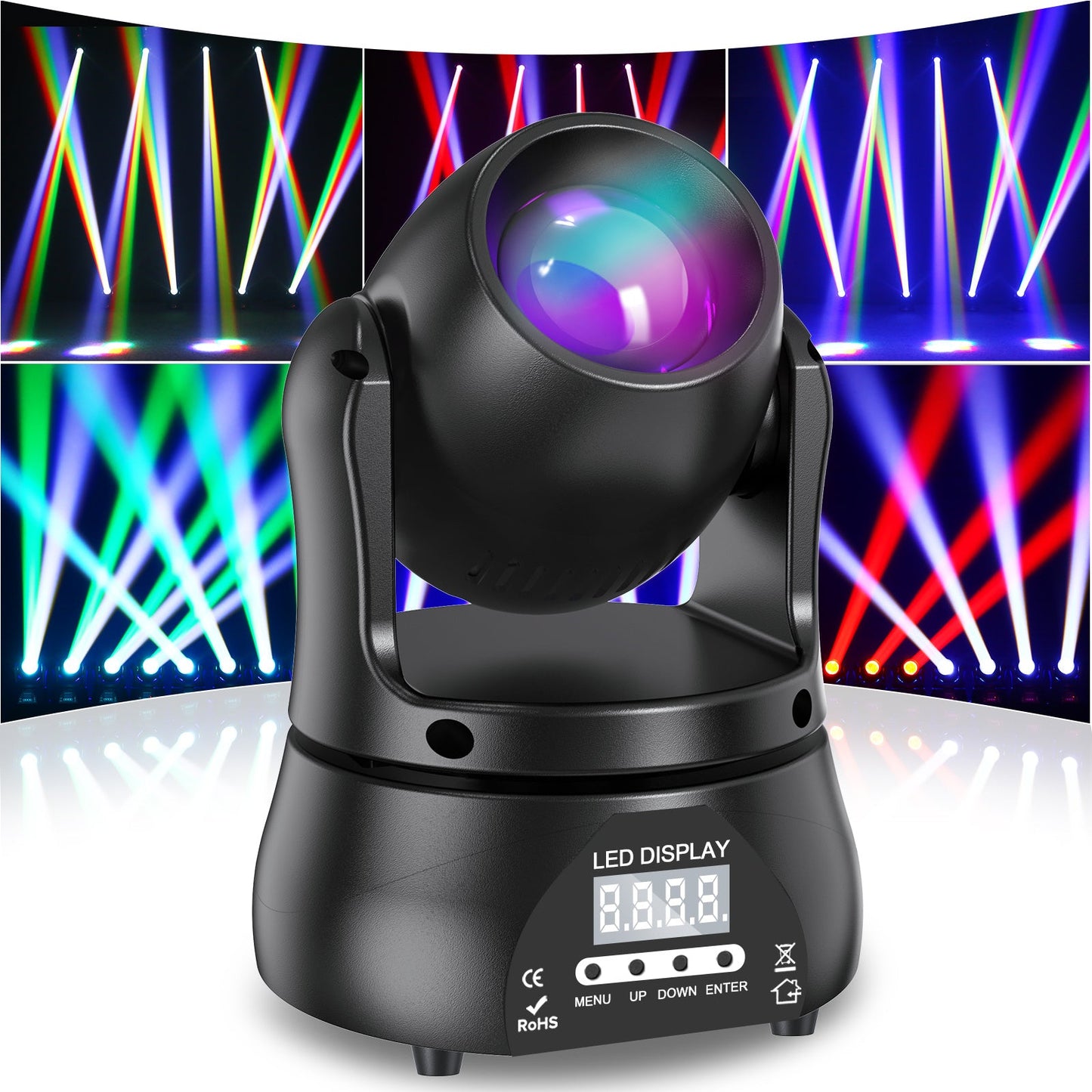 Moving Head DJ Light shown in the Moving Head Lights option