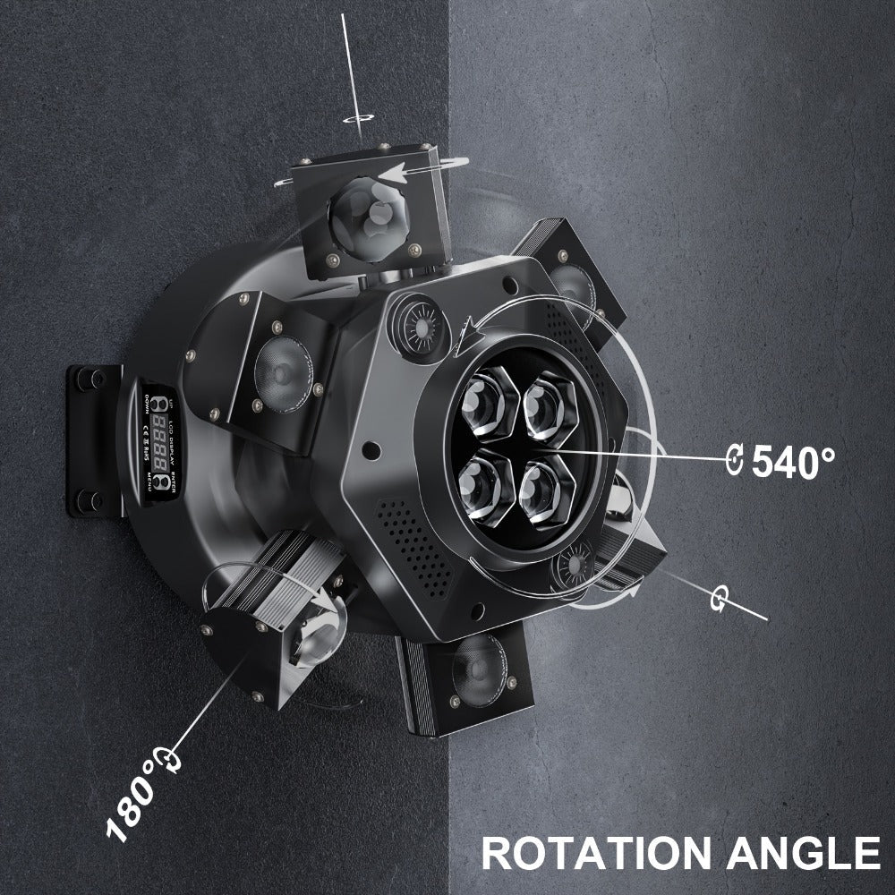 Moving Head DJ Light, Dynamic, RGBW, Wedding, Stage, 200W for Stage and Party Lighting detail image - detail view 5