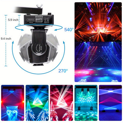 Moving Head DJ Light, RGBW, DMX Control, LED, Party for Stage and Party Lighting detail image - detail view 8