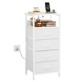 1pc-4 Drawers-White