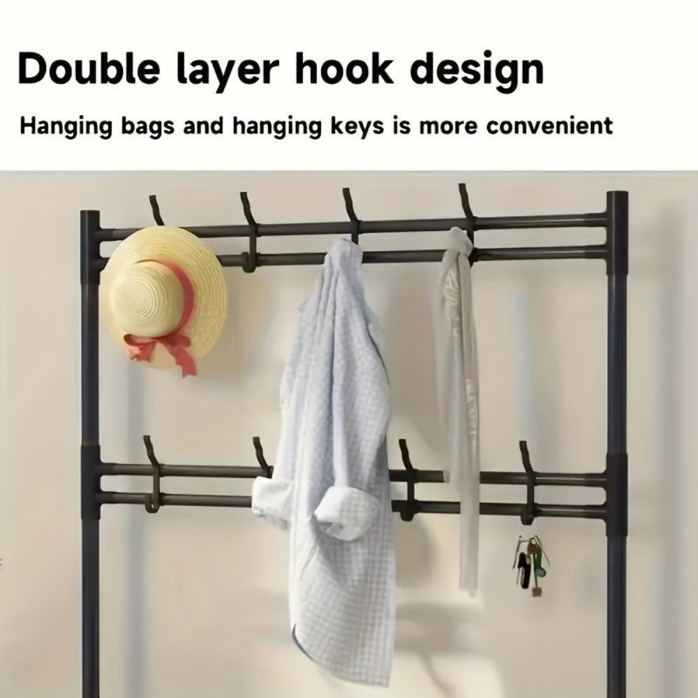 Multi-Layer Freestanding Shoe Rack, Closet Shoe Shelf for Entryway detail image - detail view 10