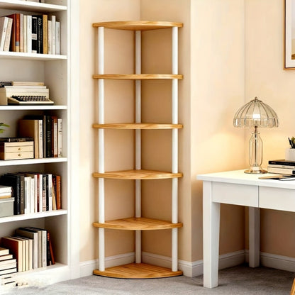 Multi-Tier Freestanding Bookshelf, Home Library Organizer for Organized Everyday Storage detail image - detail view 14