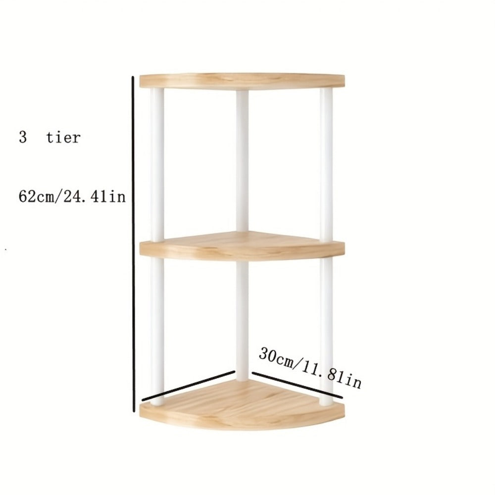 Multi-Tier Freestanding Bookshelf, Home Library Organizer for Organized Everyday Storage detail image - detail view 3