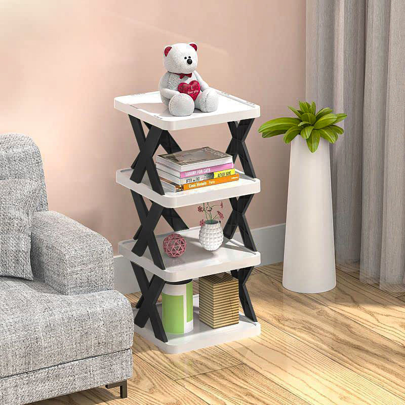 Multi-Tier Narrow Shoe Rack with Stackable Design and Tool-Free Assembly for Entryway detail image - detail view 20