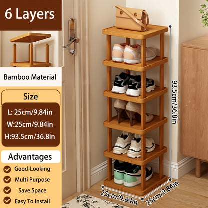 Shoe Rack shown in the 6-Layer option