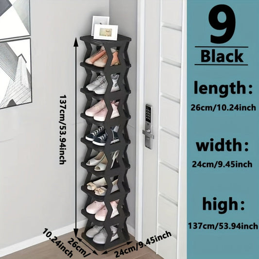 Multi-Tier Space-Saving Shoe Rack for Entryway and Living Room detail image