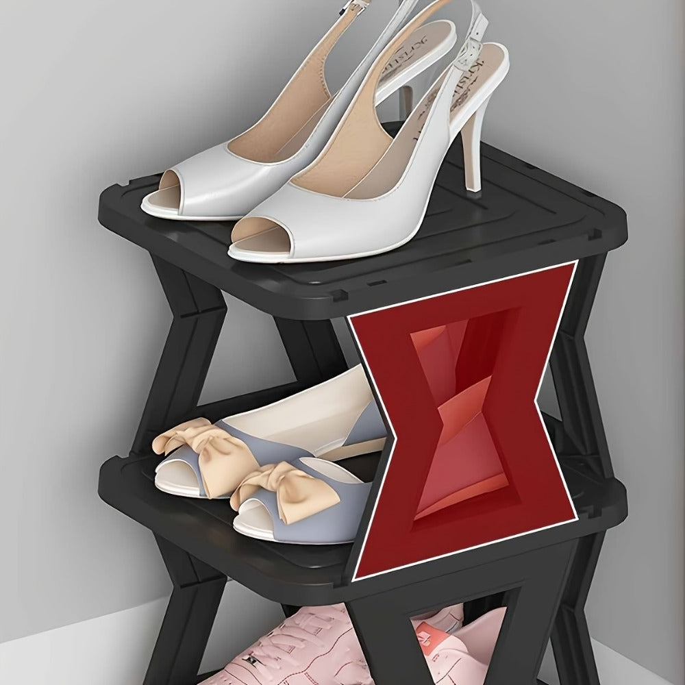 Multi-Tier Space-Saving Shoe Rack for Entryway and Living Room detail image - detail view 6