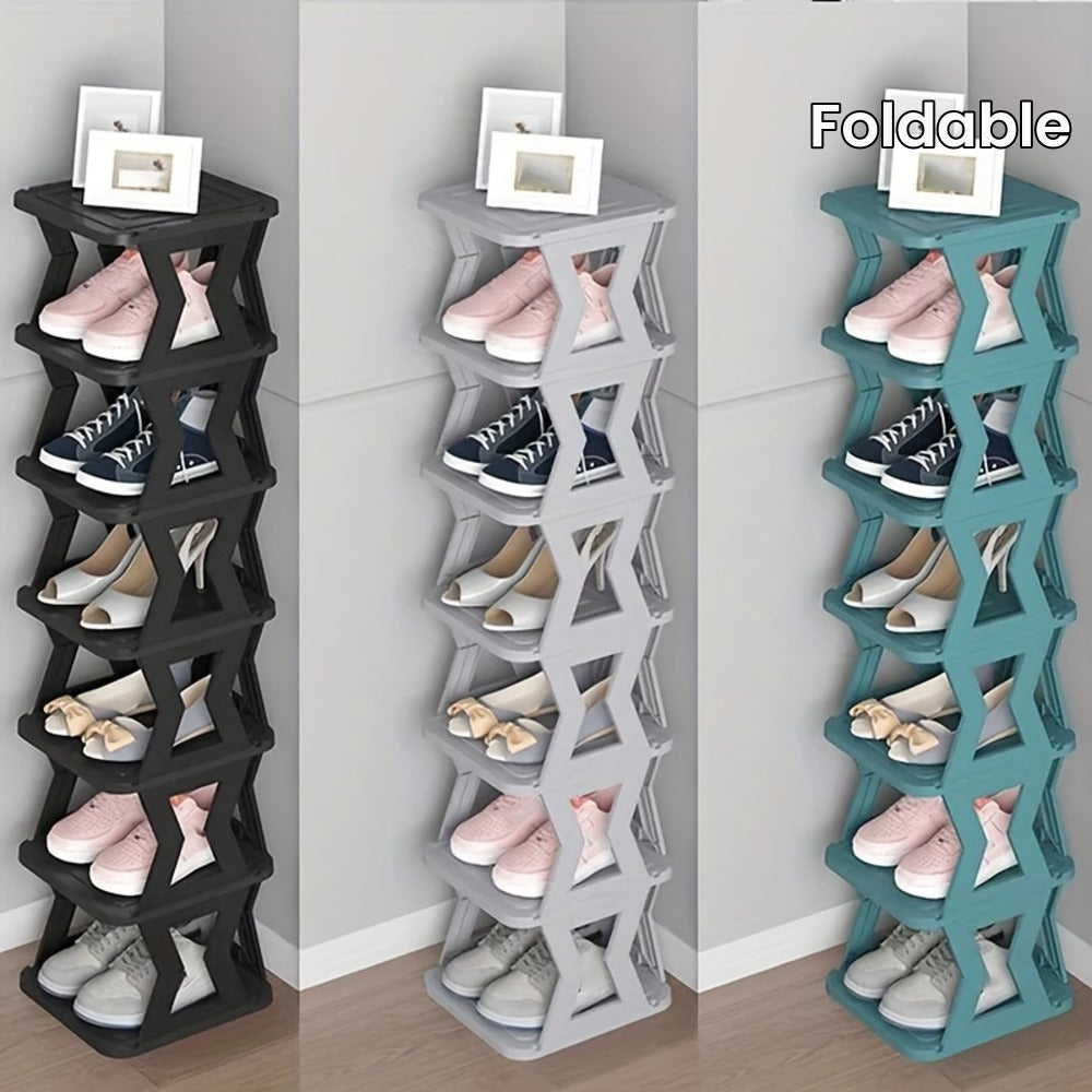 Multi-Tier Space-Saving Shoe Rack for Entryway and Living Room detail image - detail view 7