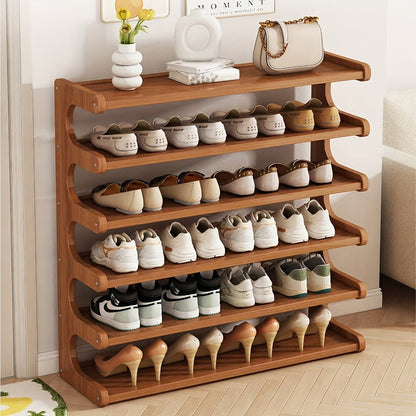 Multi-Tier Wide Shoe Rack with Tool-Free Assembly for Entryway detail image - detail view 9