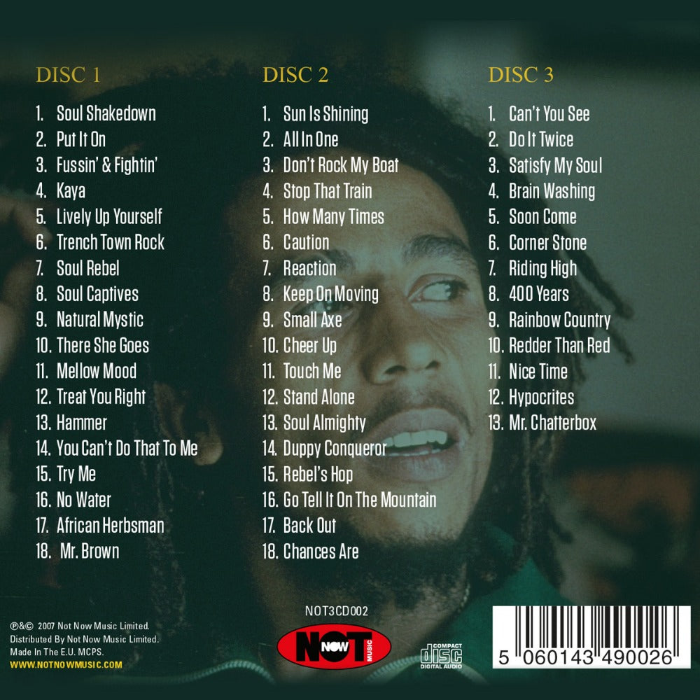 Music CD, 3CD, Bob, Marley for Music Listening and Collecting detail image - detail view 3