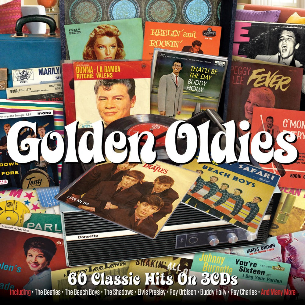 Music CD, 3CD, Golden, Oldies for Music Listening and Collecting detail image