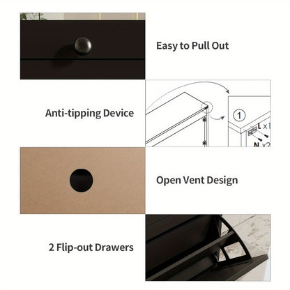 Narrow Shoe Cabinets And Shoe Storage with Hidden Storage for Entryway detail image - detail view 16