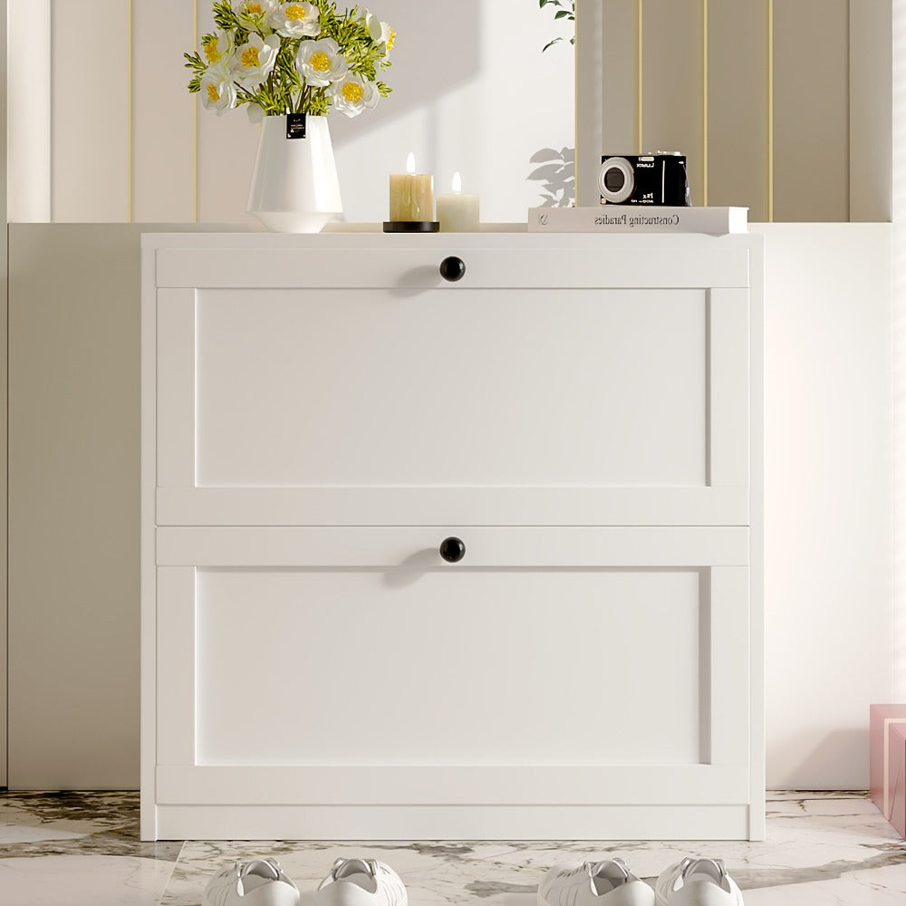 Narrow Shoe Cabinets And Shoe Storage with Hidden Storage for Entryway detail image - detail view 7