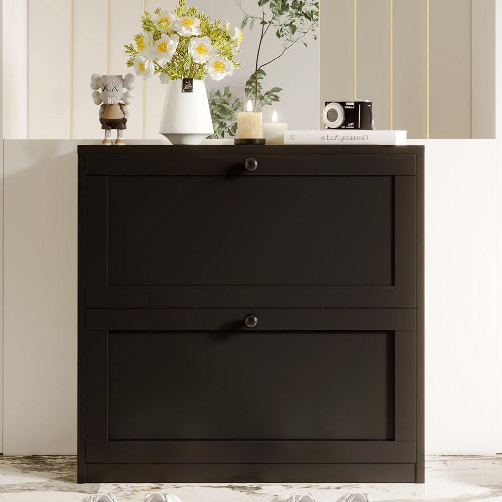 Narrow Shoe Cabinets And Shoe Storage with Hidden Storage for Entryway detail image - detail view 9