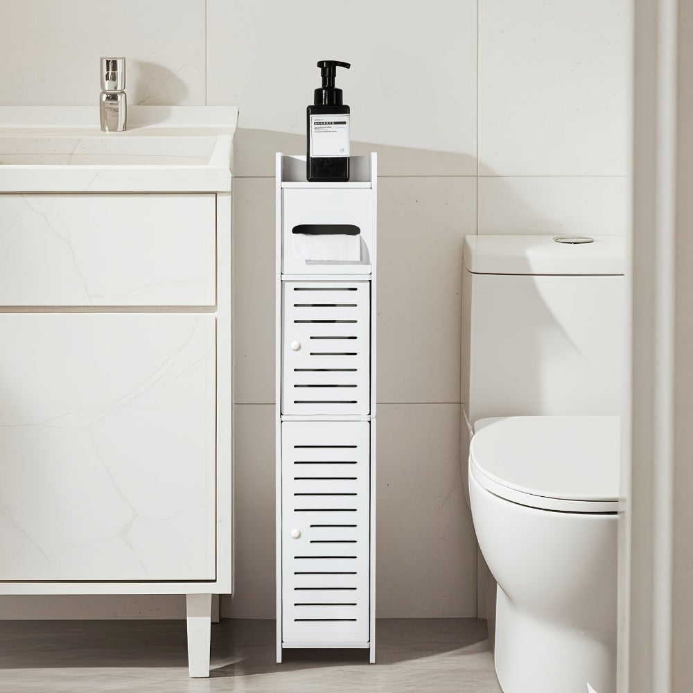 Narrow Slim Bathroom Cabinet for Organized Everyday Storage and Daily Home Use detail image - detail view 5
