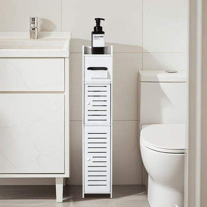 Narrow Slim Bathroom Cabinet for Organized Everyday Storage and Daily Home Use detail image - detail view 5