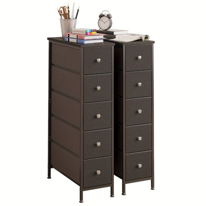 Narrow Slim Dresser, Clothing Storage Organizer for Organized Everyday Storage detail image - detail view 3