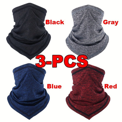 Neck Gaiters & Bandanas - Gaiter 3 Pack Summer Thin Soft Breathable Sun Protection UV Windproof - product detail view 10