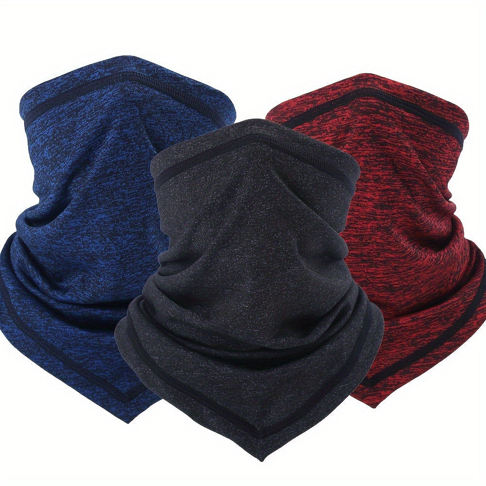 Neck Gaiters & Bandanas - Gaiter 3 Pack Summer Thin Soft Breathable Sun Protection UV Windproof - product detail view 11