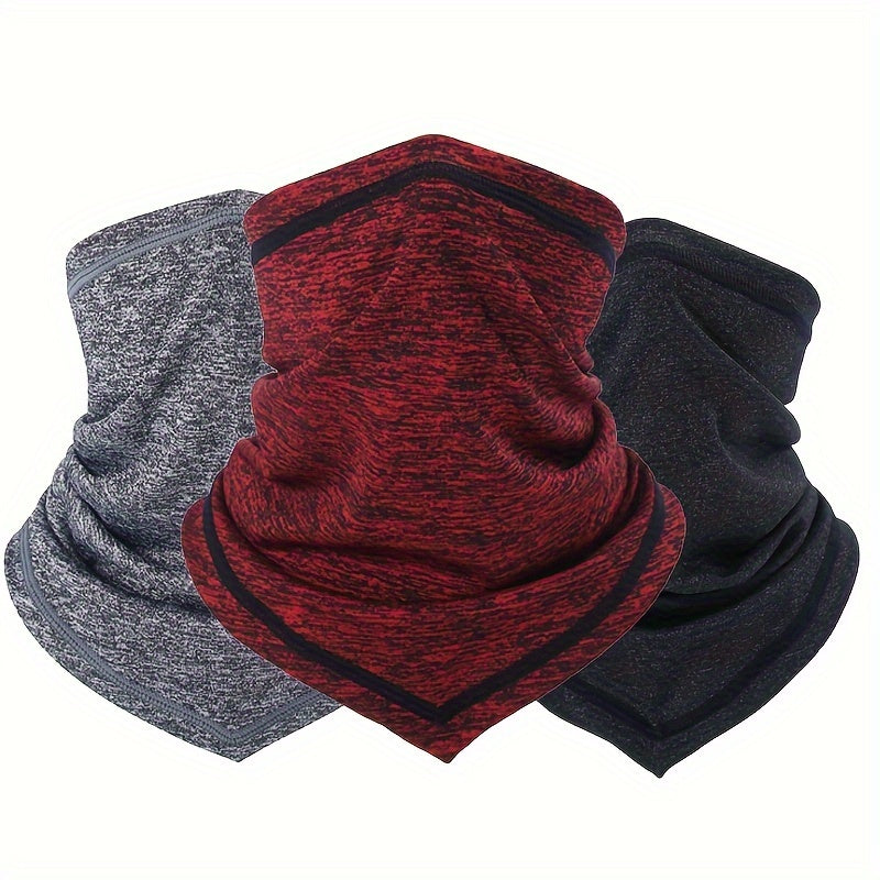 Neck Gaiters & Bandanas - Gaiter 3 Pack Summer Thin Soft Breathable Sun Protection UV Windproof - product detail view 12