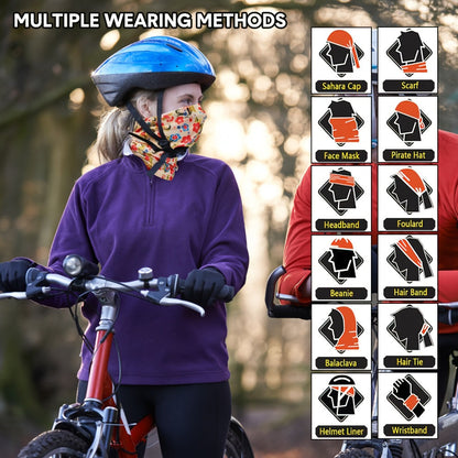 Neck Gaiters & Bandanas - Gaiter 30 Pack Elastic Sweat-Absorbing Headband Scarf Bandana Wrap for - product detail view 5