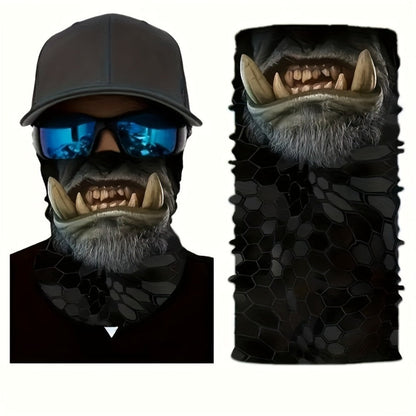 Neck Gaiters & Bandanas - Skull Balaclava 6 Pack Windproof UV Protection Elastic Gaiter Bandana - product detail view 9