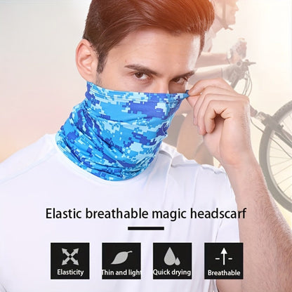 Neck Gaiters & Bandanas - Sun Face Mask 12 Pack Cooling Gaiter Balaclava Breathable Windproof - product detail view 4
