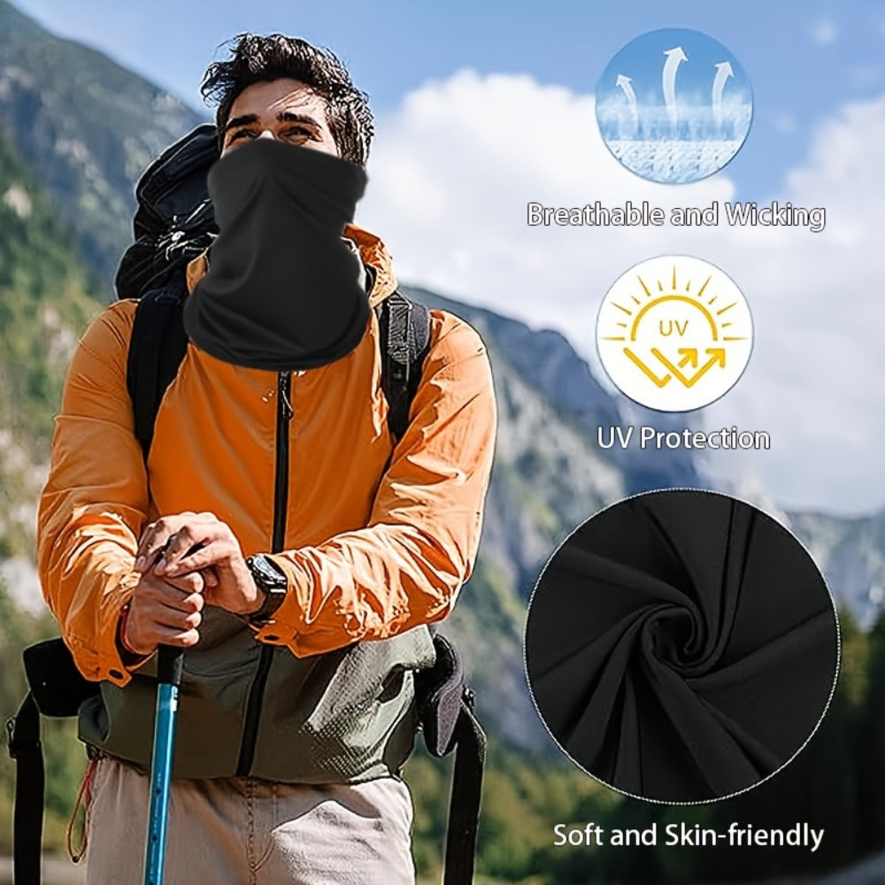 Neck Gaiters & Bandanas - Sun Face Mask 12 Pack Cooling Gaiter Balaclava Breathable Windproof - product detail view 5