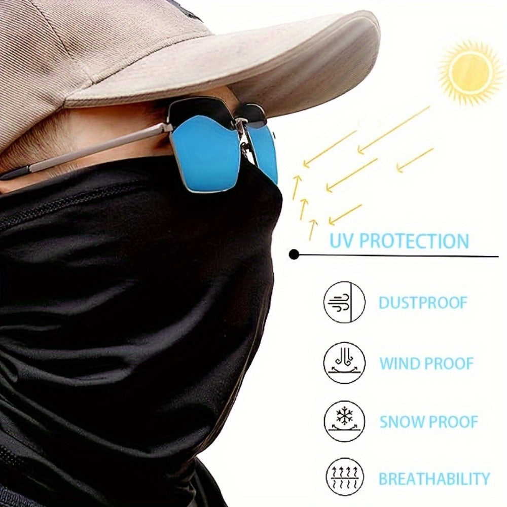 Neck Gaiters & Bandanas - Sun Face Mask 12 Pack Cooling Gaiter Balaclava Breathable Windproof - product detail view 6