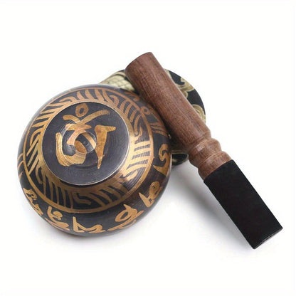 Nepalese Singing Bowl, 3.15-Inch Handcrafted Meditation Sound Bowl detail image - detail view 15