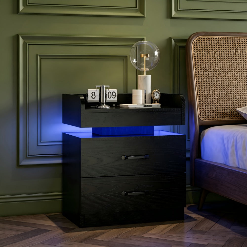 Nightstand, Bedroom Side Table for Practical Everyday Home Use detail image