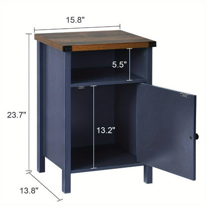 Nightstand, Bedside Storage Table for Practical Everyday Home Use detail image - detail view 7