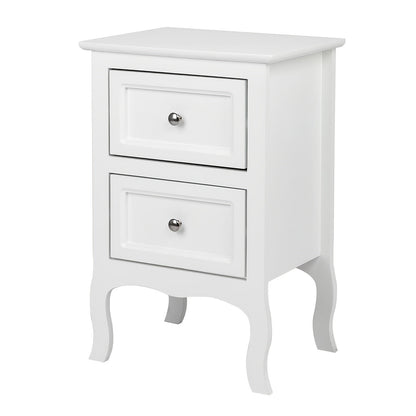 Nightstand shown in the White, 1 option