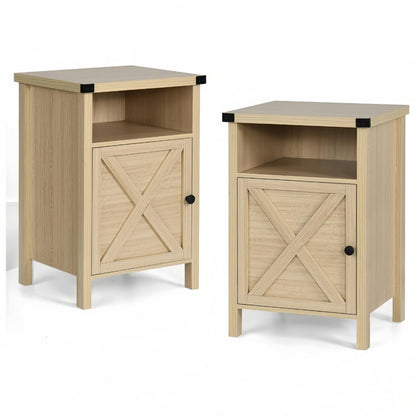 Nightstand with Hidden Storage and Multiple Color Options for Bedroom detail image - detail view 14